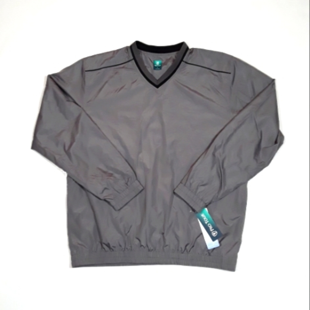 Pro Tour Apparel Men's Pullover Windbreaker Large